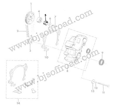 Jeep J-Series Replacement Gear Distributor Gear Set For AMC V8 5.0