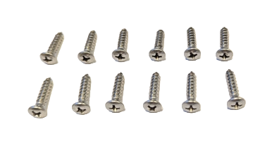 Roof Rack Luggage Strip Screws - Set of 12 - BJ's Full-Size Jeep Parts