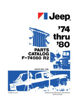 1974-1980 Jeep Factory Parts Book