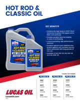 Lucas Oil Hot Rod & Classic Car 20W-50 Motor Oil