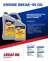 Lucas Oil Engine Break-In Oil