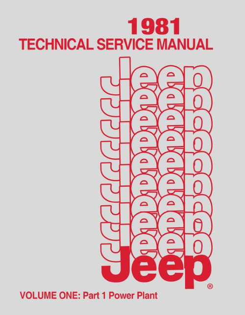 1981 Jeep Factory Service Manual