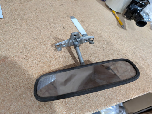 Mirror with Brackets for Visors Mirror with Brackets for Visors