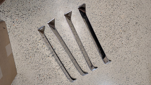 Window Vent Shades Stainless 4-Door