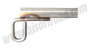 Tailgate Window Lifter Channel Stainless Steel