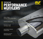 MagnaFlow 3" Performance Muffler Centered / Centered