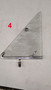 Used Vent Window Glass with Frame and Handles