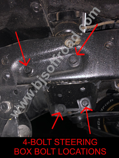 Red-Head 1980-1988 J-20 Power Steering Box - BJ's Full-Size Jeep Parts
