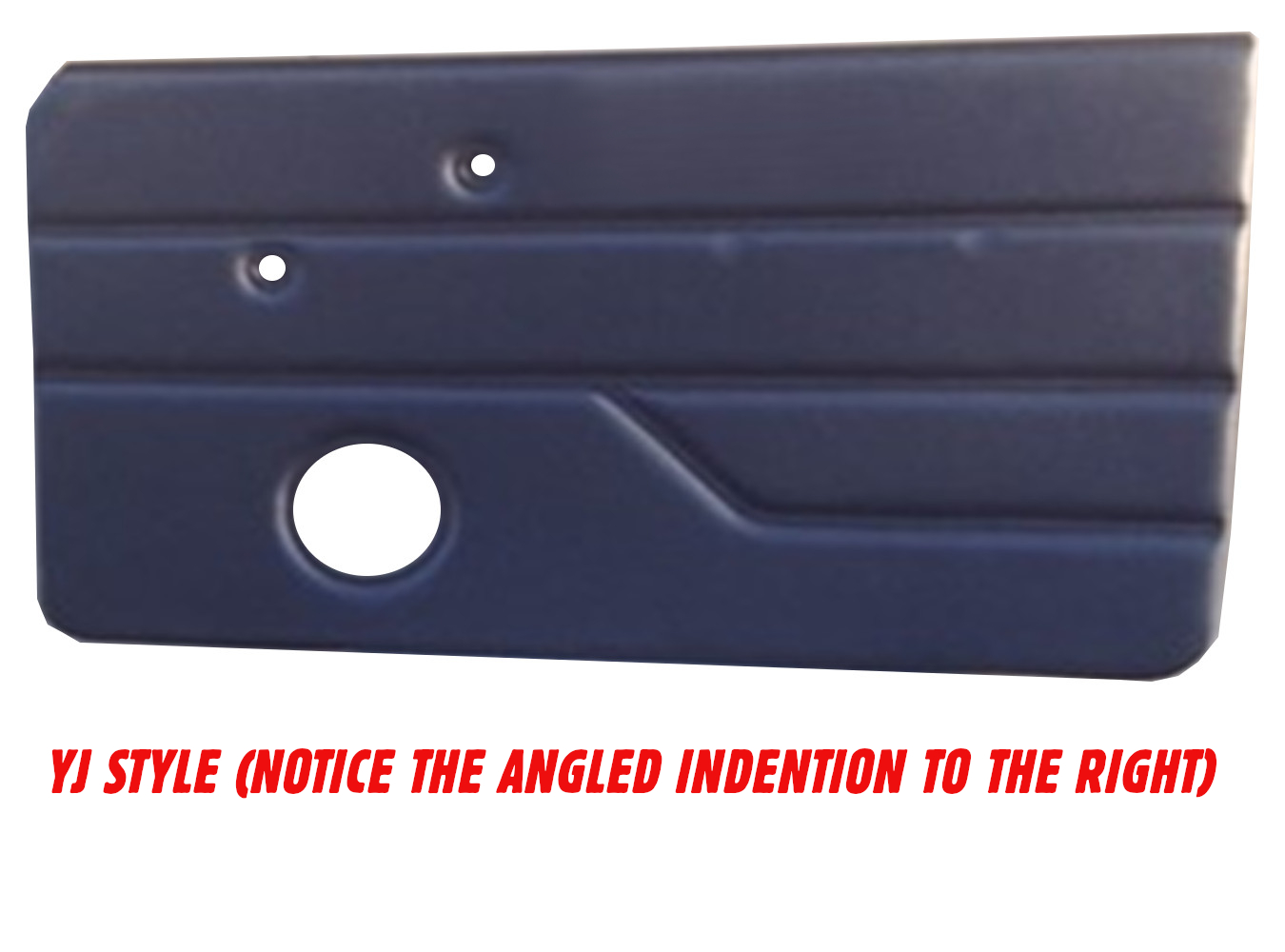 Upholstered Front Door Panels - BJ's Full-Size Jeep Parts