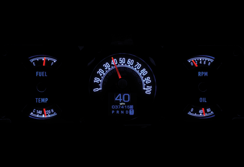 確認用です Dakota Digital RTX Series Dashboard 1973-1985 FSJ with Stock Style