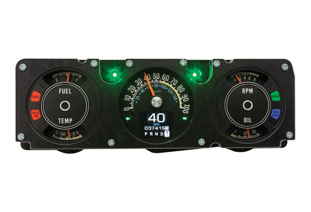 Dakota Digital RTX Series Dashboard 1973-1985 FSJ with Stock Style