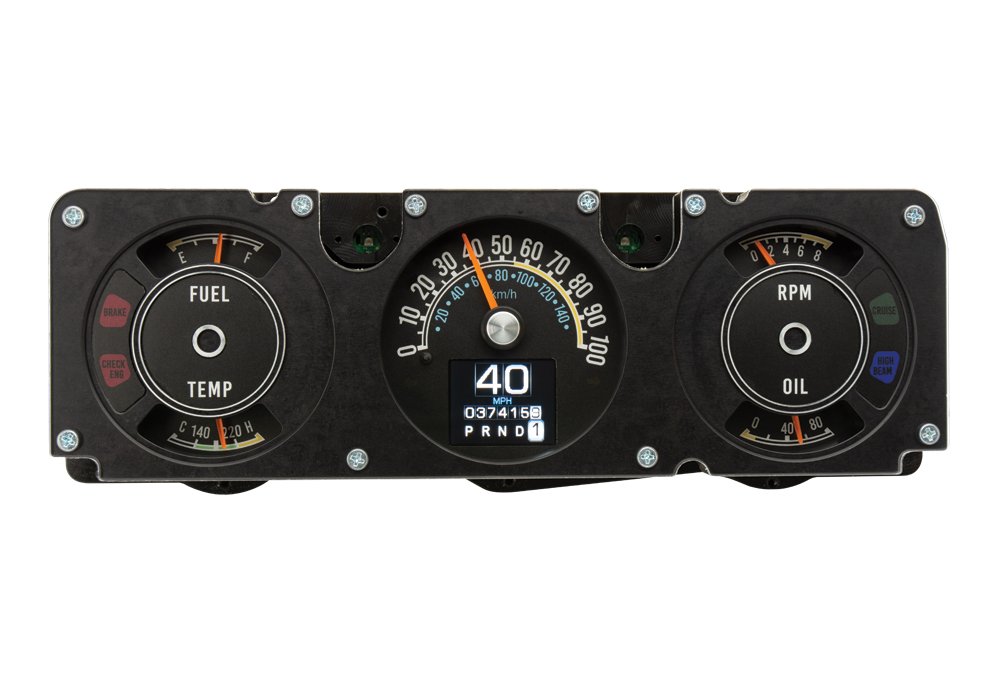 Dakota Digital RTX Series Dashboard 1973-1985 FSJ with Stock Style