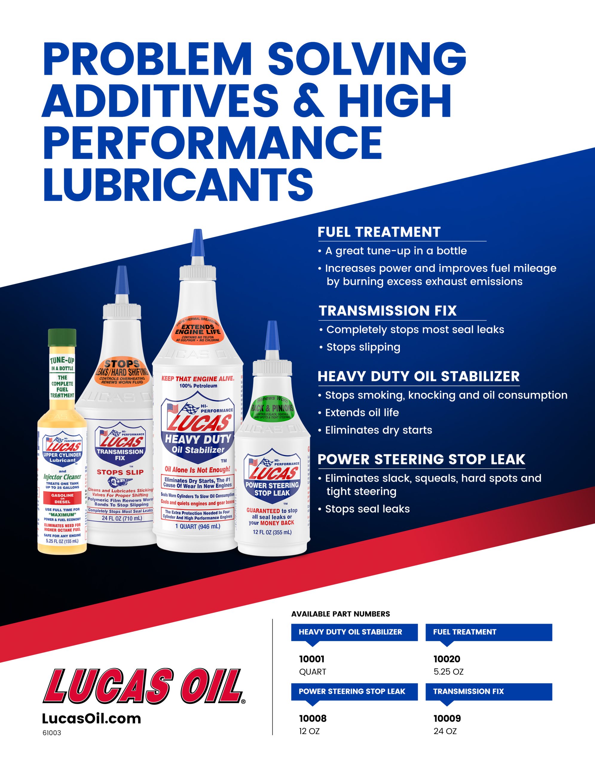 Lucas Oil Heavy Duty Oil Stabilizer