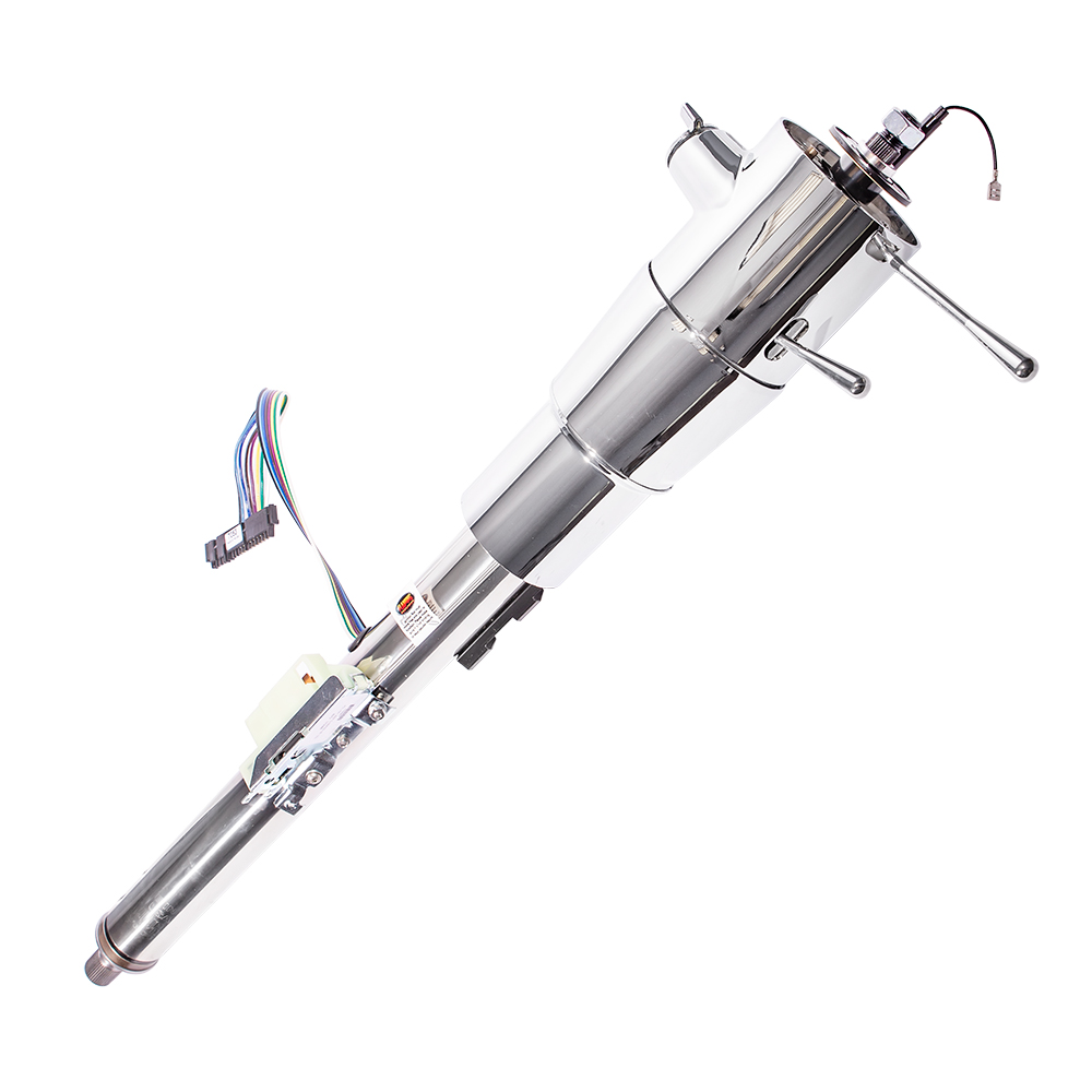 1979-1986 CJ Flaming River Floor Shift Polished Steering Column