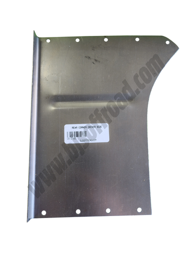 Floor Pan Corner Piece Driver Side - BJ's Full-Size Jeep Parts