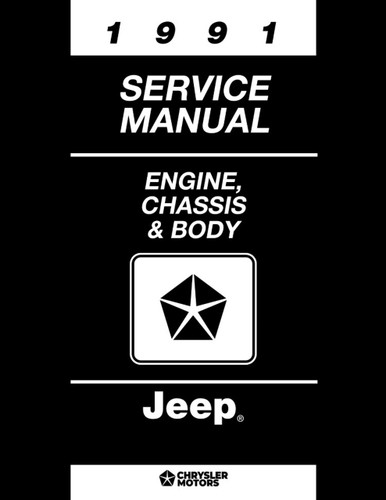 1991 Jeep Grand Wagoneer Factory Service Manual