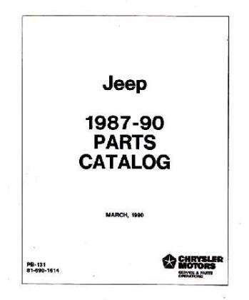 Faxon Jeep Accessory Parts Book – 1957-1962 CJ, FC, Wagon – Original Paper Catalog