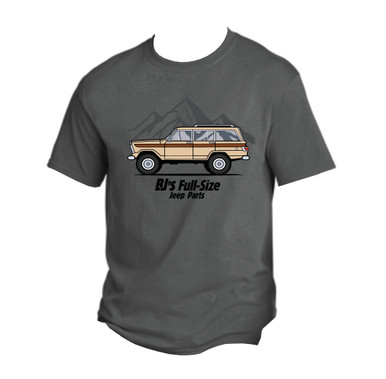 Tan Wagoneer with Stripe T-Shirt!