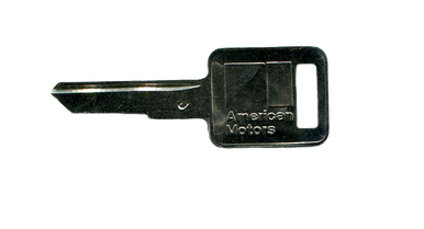 Amc Rack Key Rectangle Key Blank - AMC 1986-1987