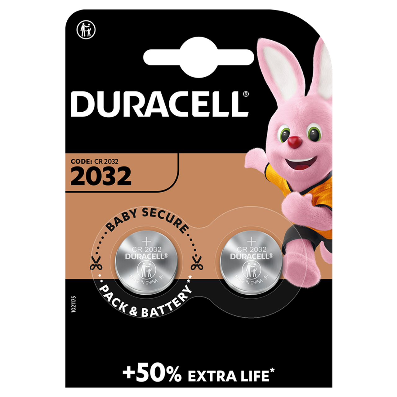 Duracell CR2032 DL2032 ECR 2032 Lithium Batteries — JUST BATTERIES