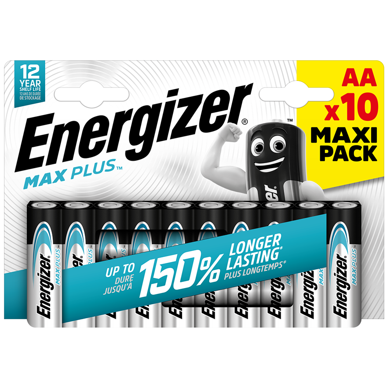 ENERGIZER - Pack de 10 pilas AAAA/LR6