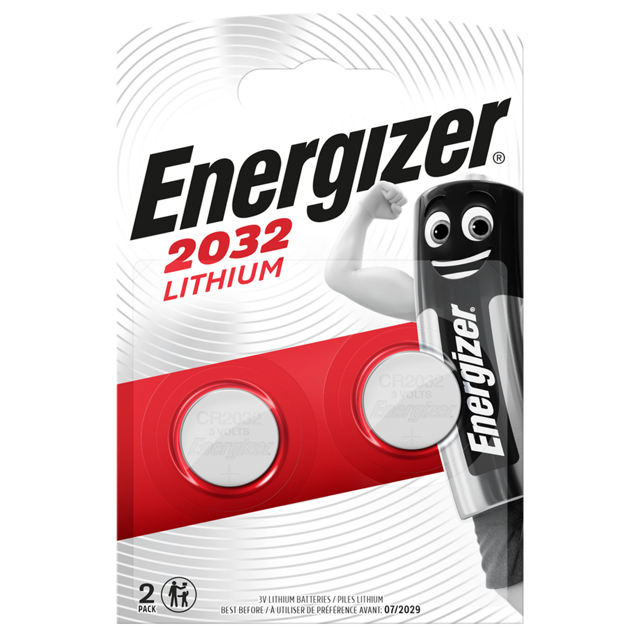 DURACELL CR2032 / 2032 / DL2032 - Blister 2 button lithium battery