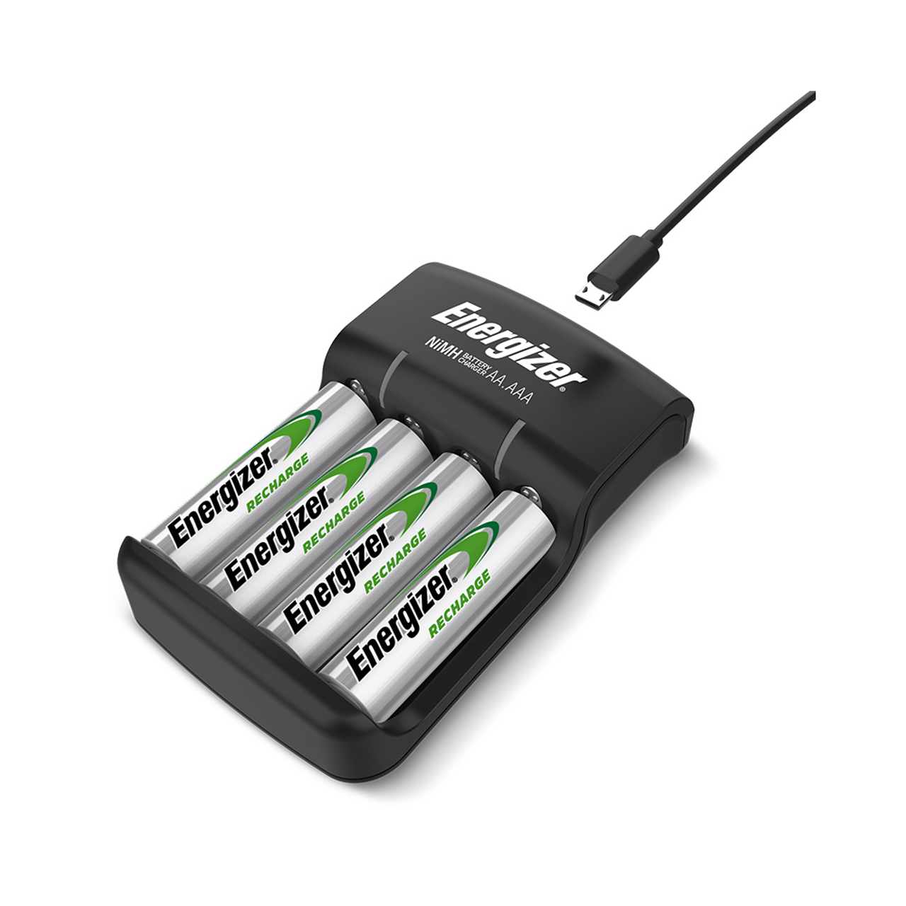 Energizer Base Charger with 4 x 1300mAh AA Rechargeable Batteries