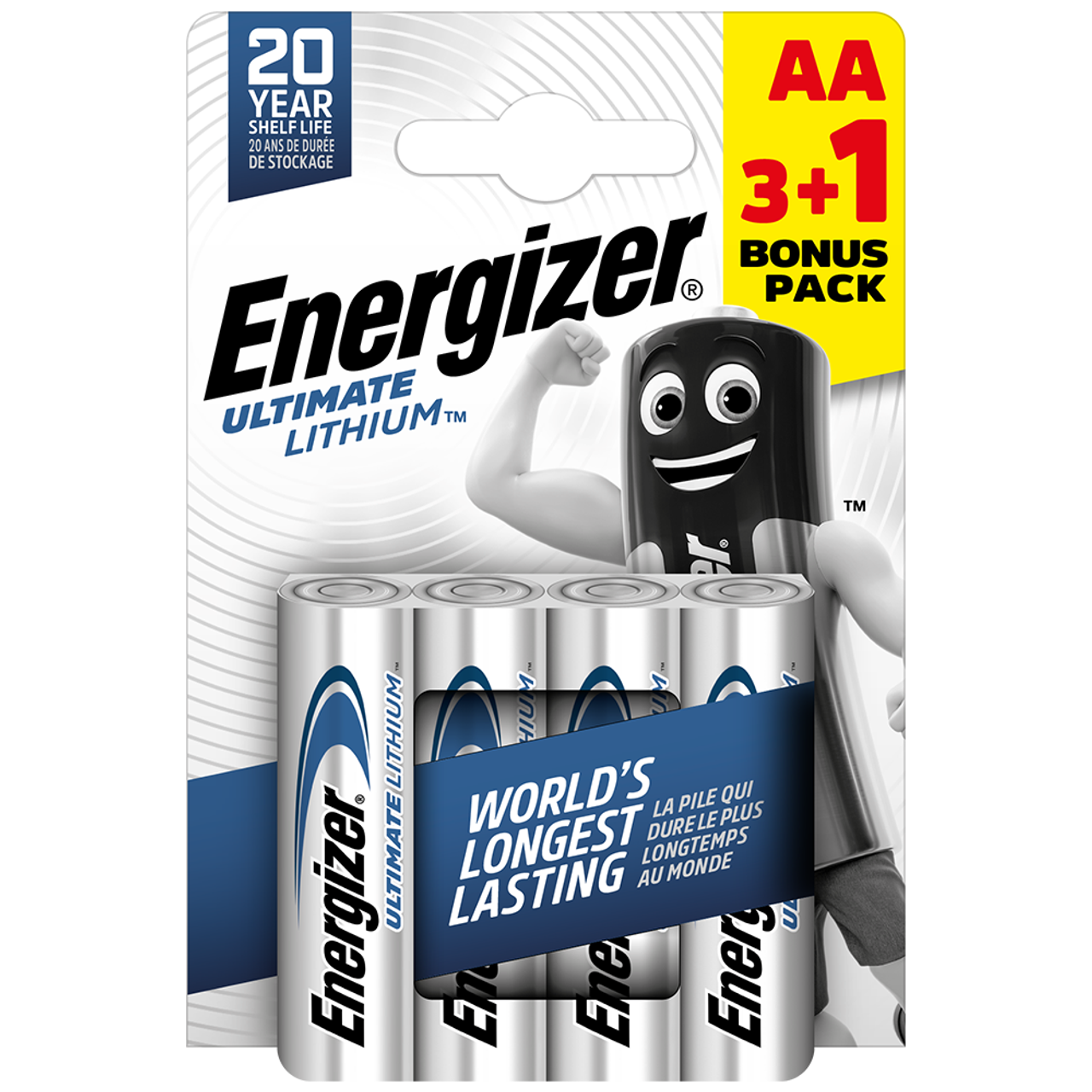 L91  Energizer AA Ultimate Lithium (Bulk 24 Pack)