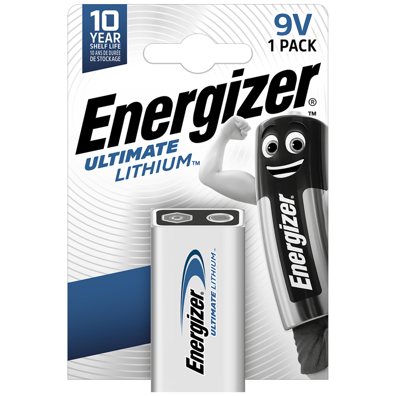 Energizer Ultimate Lithium Batterie 9V 1000 mAh au meilleur prix sur