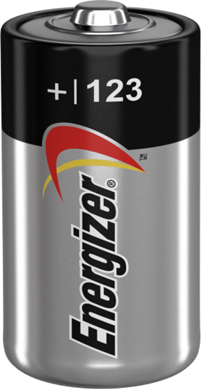 Energizer 123 CR123A Lithium Batteries | 2 Pack