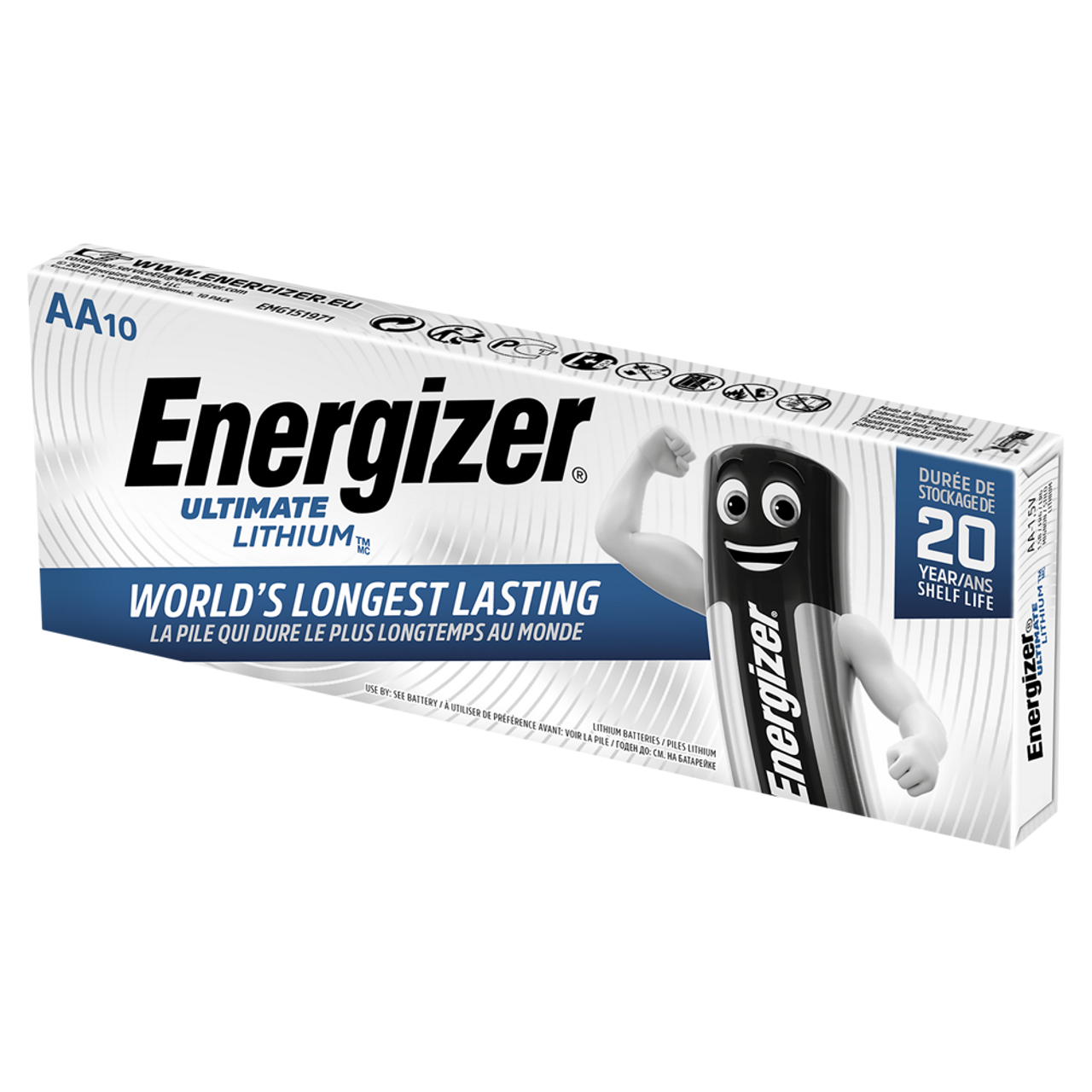 4x Energizer Ultimate Lithium AA Mignon L91 battery FR6 (1x blister of 4)  637752