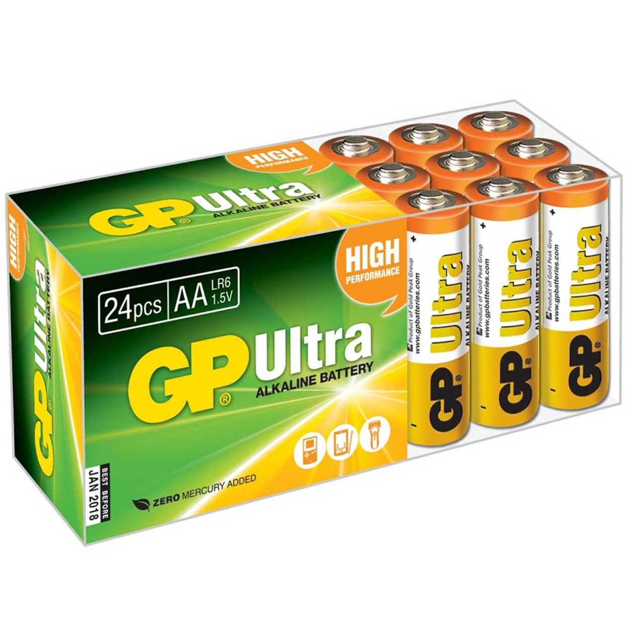 aa lithium batteries 24 pack