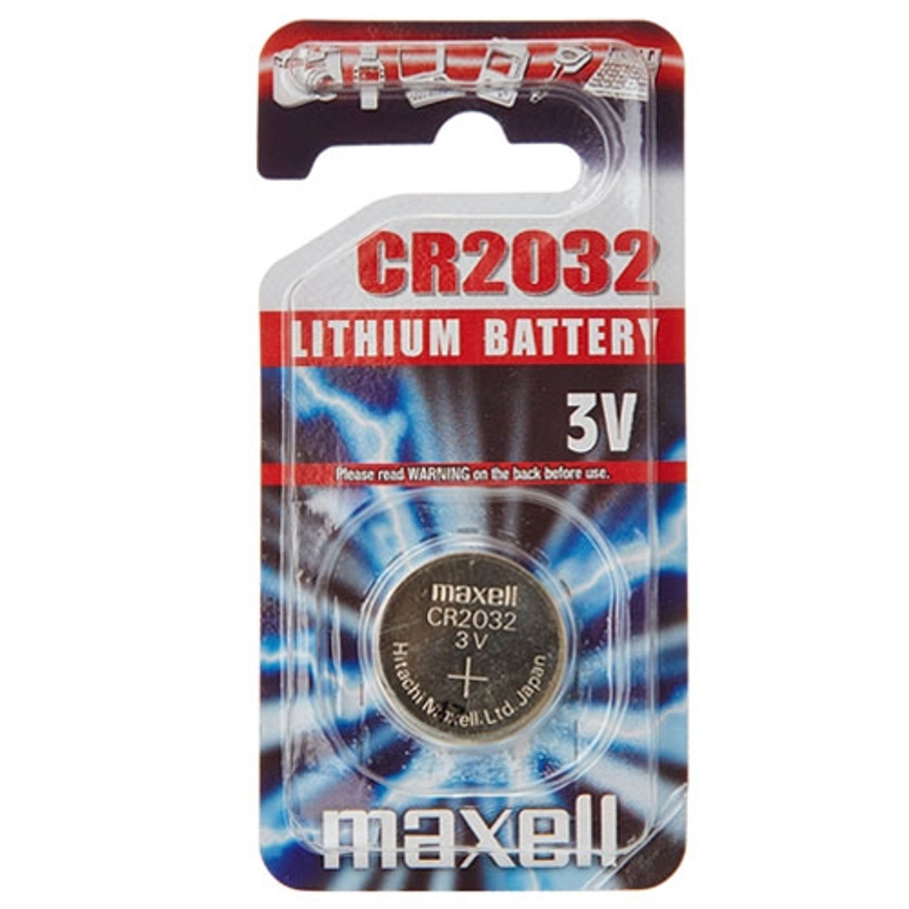 GP pile bouton, Lithium, CR2032, 1-p