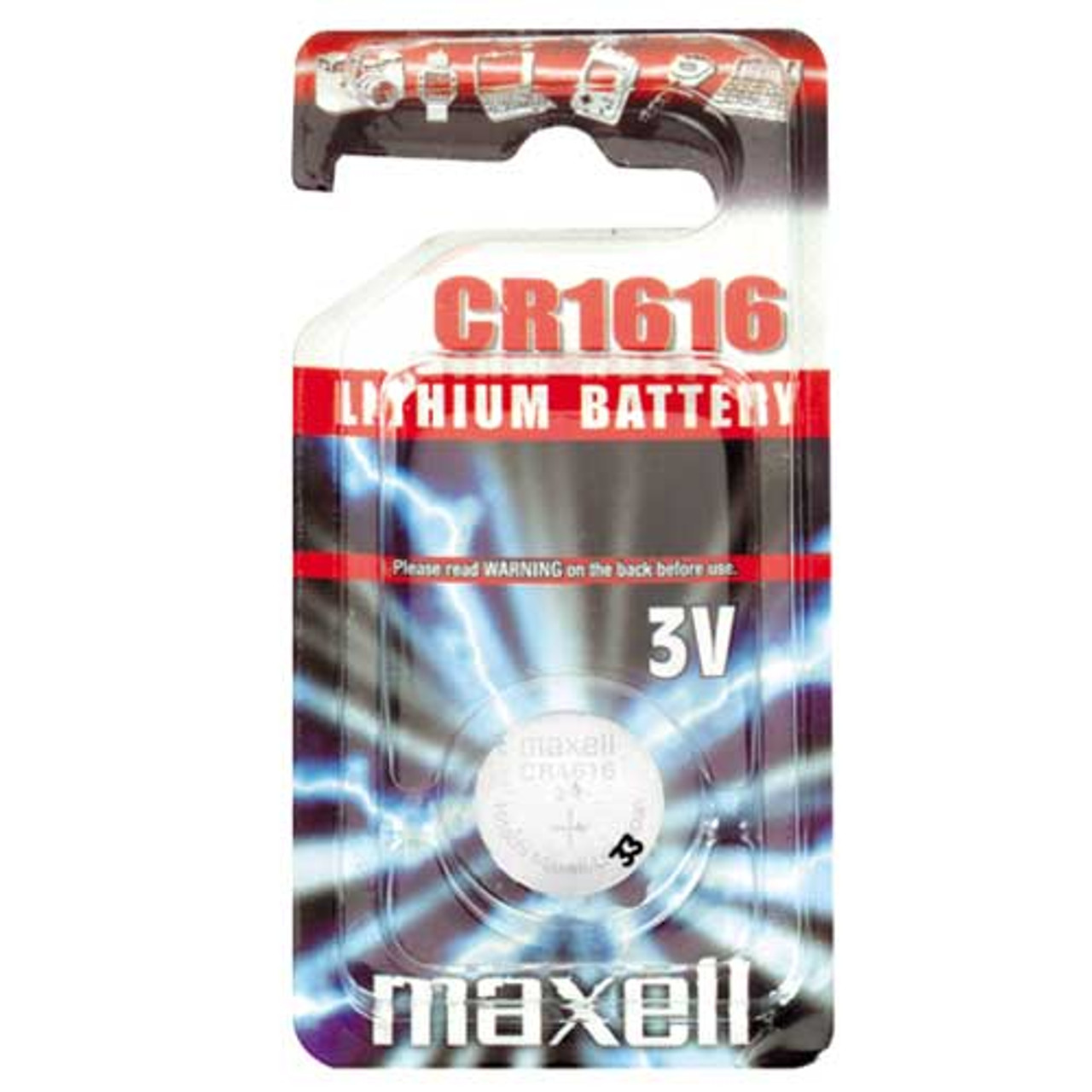 CR1616, Pile Lithium Energizer CR1616