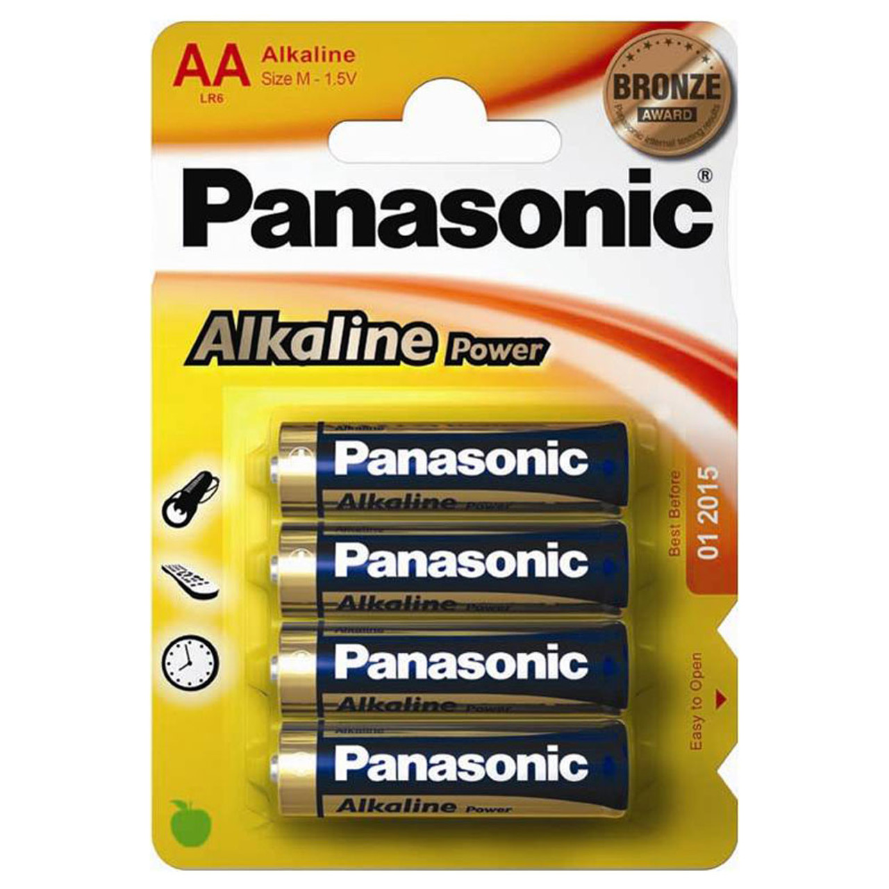 Panasonic AA Rechargeable Battery, 4 Pcs of Pack