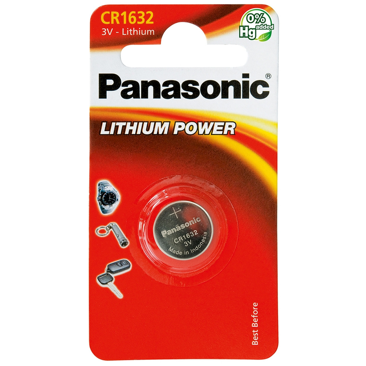 Lithium Battery CR1632 3.0 Volts, Batteries, Electrical