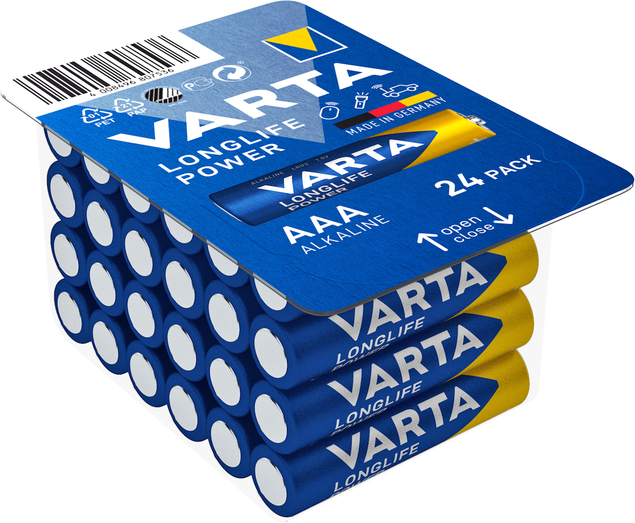 Varta High Energy AAA Batteries (24 Pack)