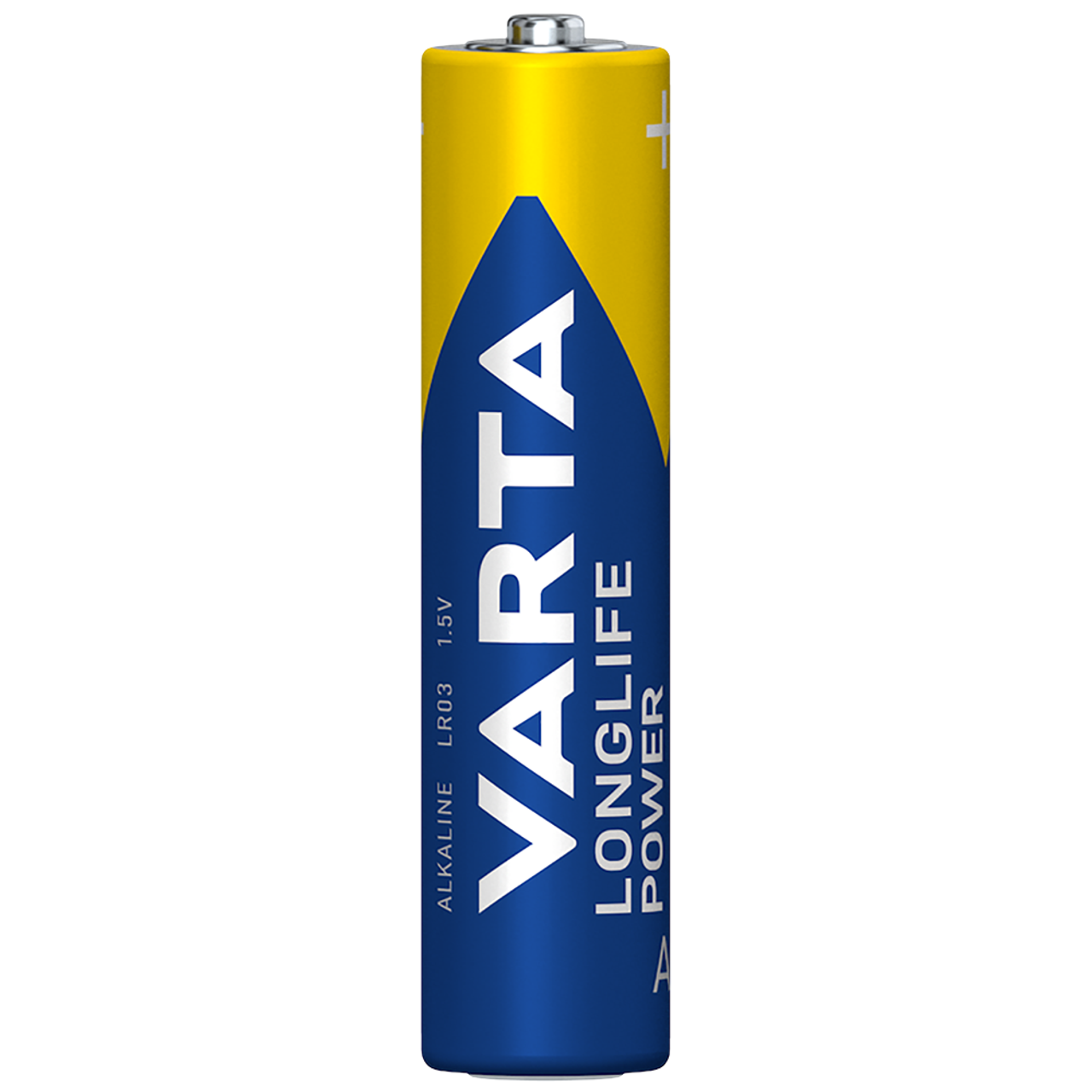 voor de helft oplichter engel Varta Longlife Power AAA LR03 Alkaline Batteries | 8 Pack - BatteryStation .co.uk