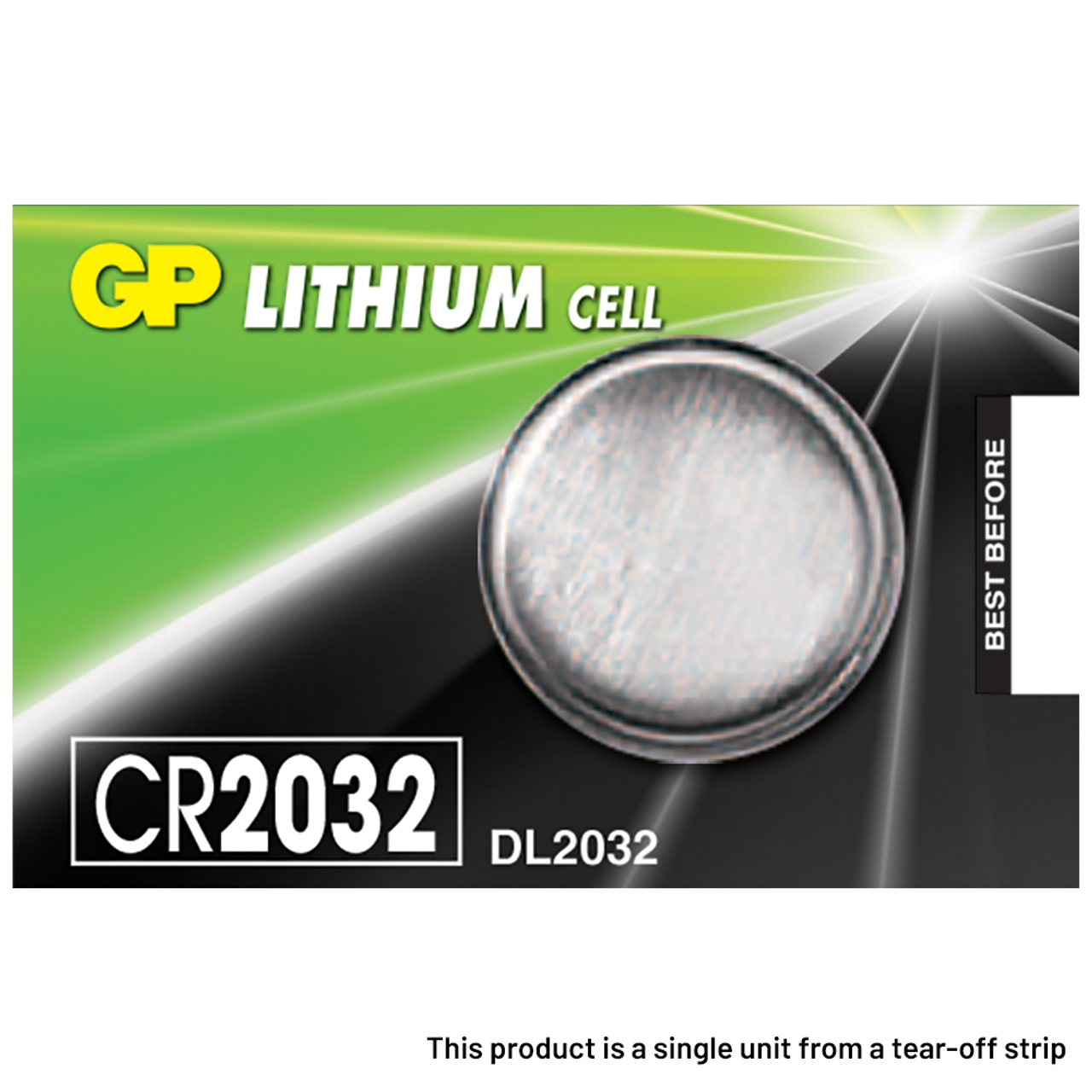 Gp batteries Cr2430 3V Button Battery 10 Units Clear