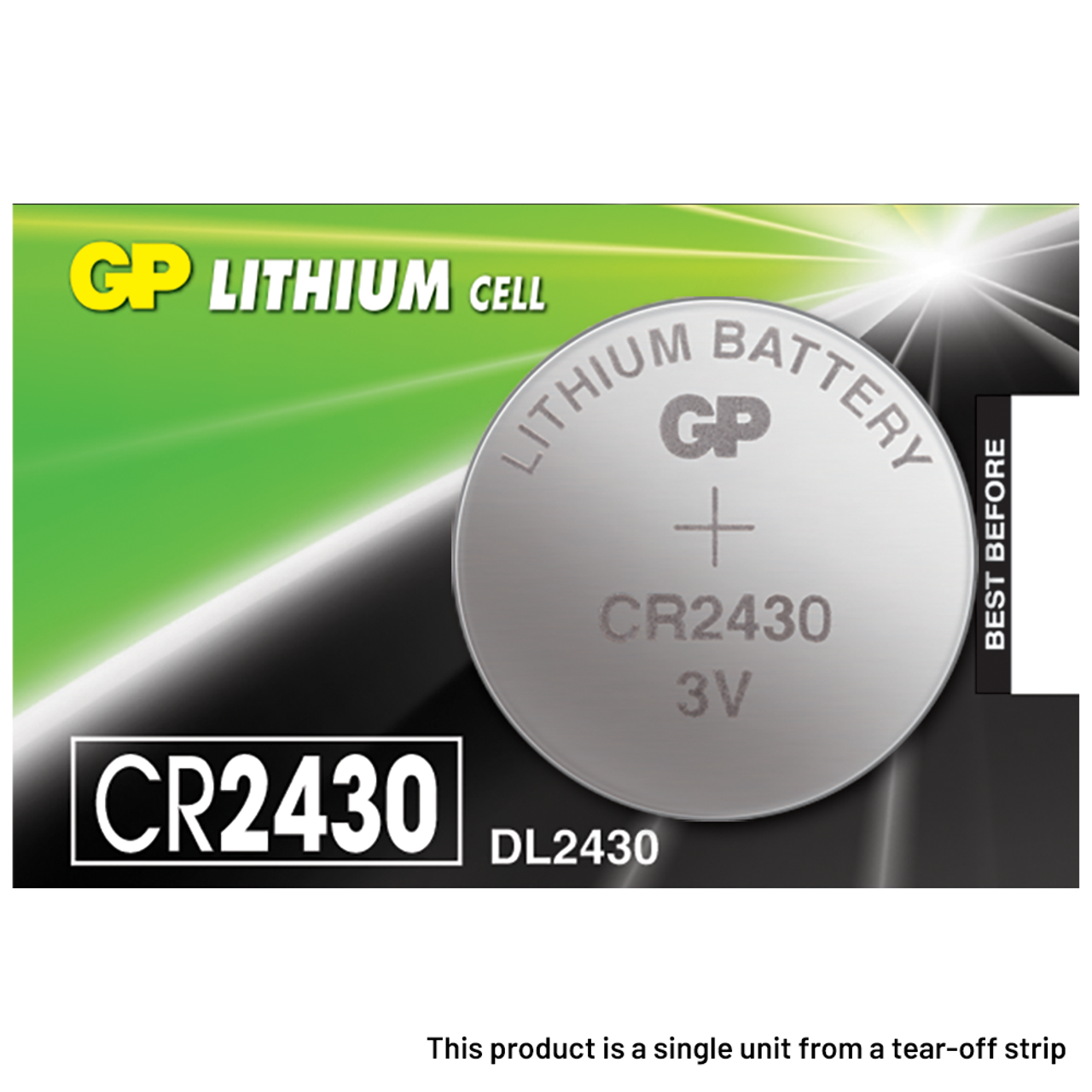 Pile bouton CR 2430 lithium GP Batteries 3 V 5 pc(s) - Conrad Electronic  France
