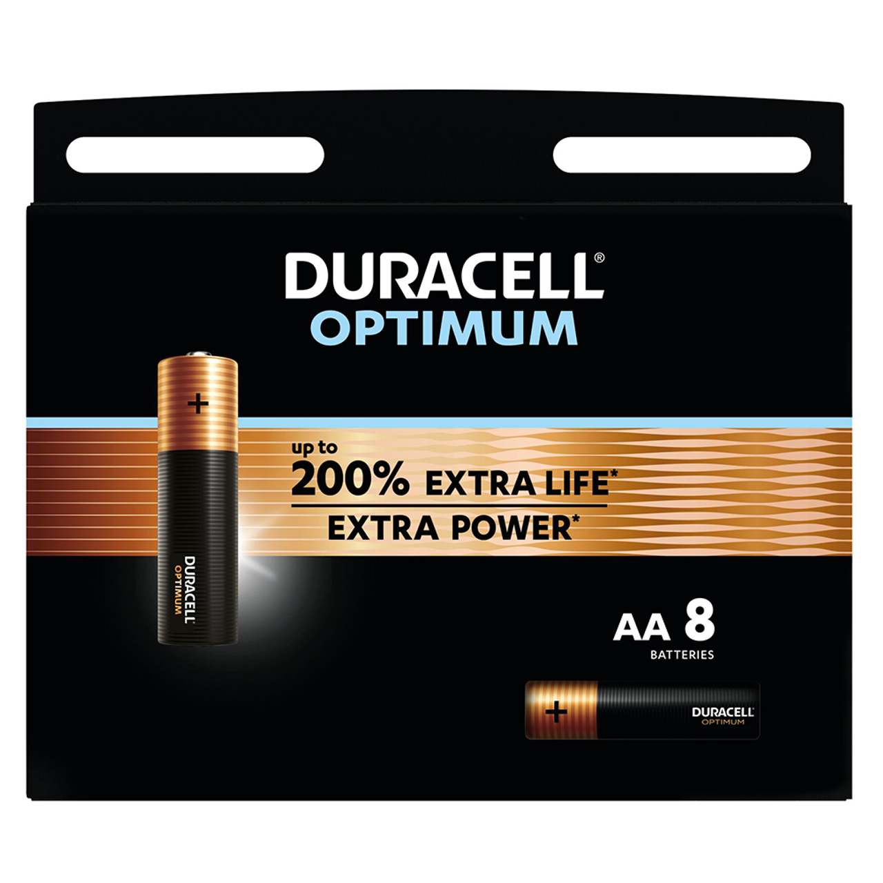 Duracell Optimum Alkaline Batteries AA