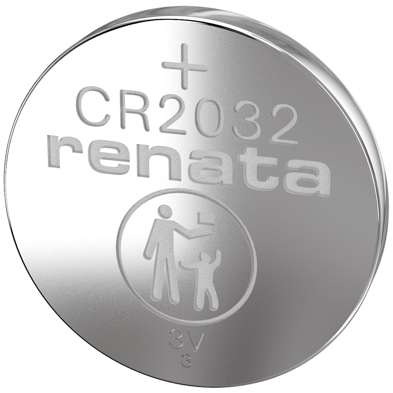 CR2032 Battery. Renata CR 2032 3V Coin Cell Battery