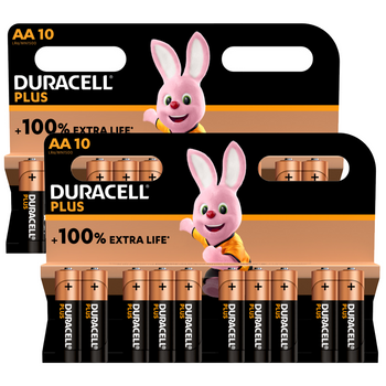 Duracell Plus AA LR6 Batteries Bulk | 20 Pack Duracell Plus AA LR6 Batteries Bulk | 20 Pack