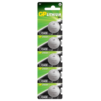 Pilas MAXELL Lithium Battery CR2430. Blister 5 Pcs. - ELMERFOR