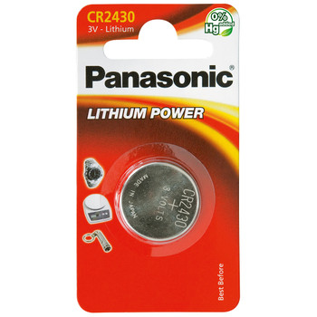 Duracell CR2430 Lithium Coin Cell Battery