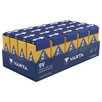 Varta Industrial 4020 D LR20 Batteries, Box of 20