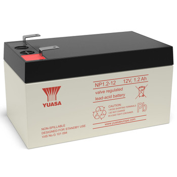 Yuasa NP1.2-12S VRLA Sealed Lead Acid Battery | 1 Pack Yuasa NP1.2-12S VRLA Sealed Lead Acid Battery | 1 Pack