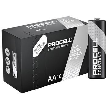 Duracell Procell Constant AA LR6 PC1500 Batteries | Box of 10 Duracell Procell Constant AA LR6 PC1500 Batteries | Box of 10