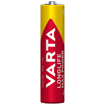 Varta Longlife Max Power AAA LR03 Alkaline Batteries | 12 Pack Varta Longlife Max Power AAA LR03 Alkaline Batteries | 12 Pack