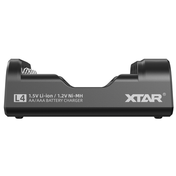 Xtar L4 Channel USB Charger for 1.5V Lithium & 1.2V NiMH AA/AAA Batteries Xtar L4 Channel USB Charger for 1.5V Lithium & 1.2V NiMH AA/AAA Batteries